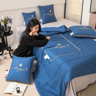 a类全棉抱枕被子两用二合一车用午睡枕头毯子2025新款车载空调被