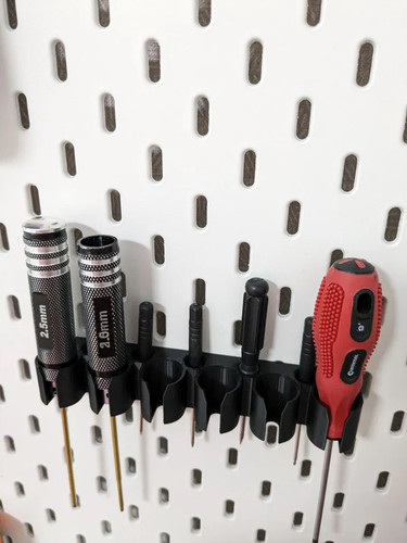 适用宜家SKADIS 斯考迪斯 宜家洞洞板配件 混搭螺丝刀支架