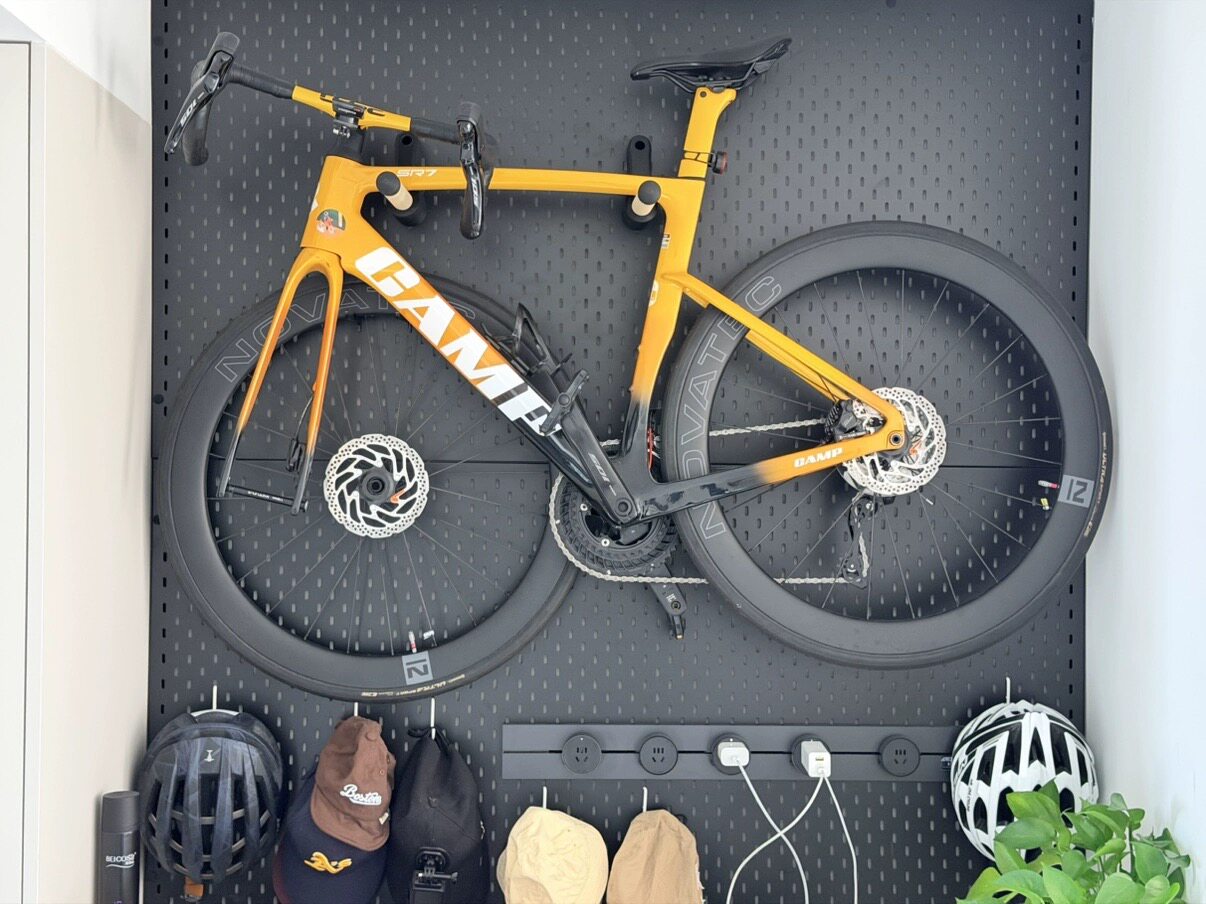 适用宜家SKADIS斯考迪斯宜家洞洞板配件 自行车山地车支架