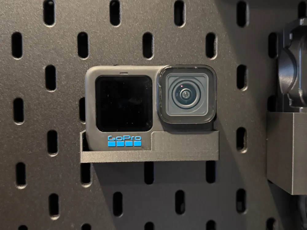 适用SKADIS 斯考迪斯 宜家洞洞板配件 Gopro支架