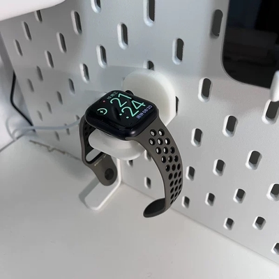 适用SKADIS 斯考迪斯 宜家洞洞板配件  苹果手表apple watch 支架