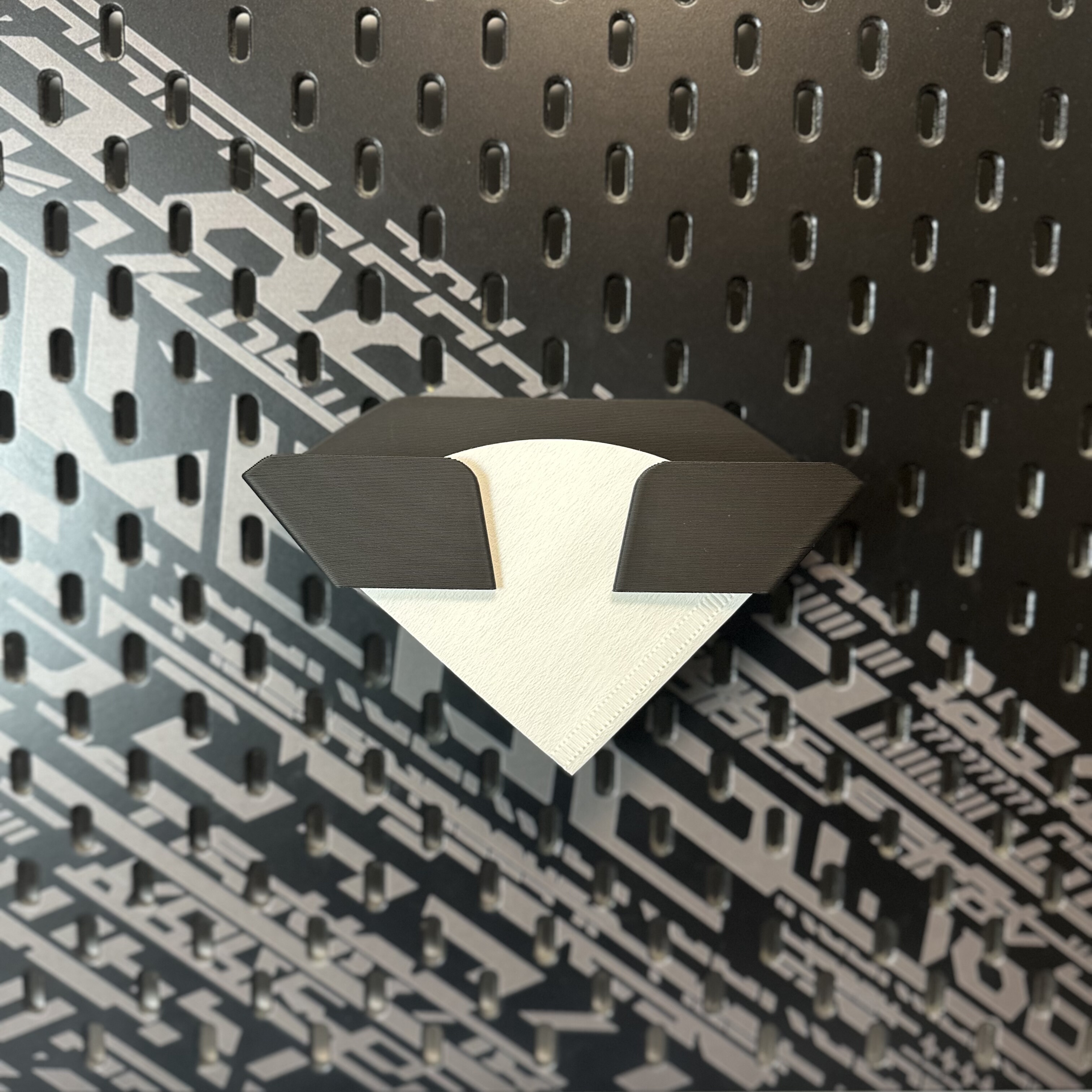 适用SKADIS 斯考迪斯 宜家洞洞板配件 日本Hario V60咖啡滤纸支架