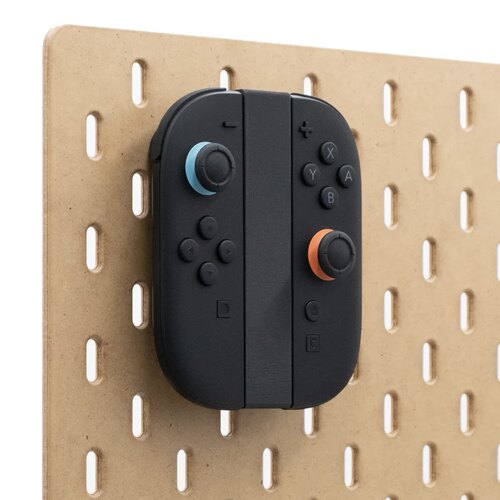 任天堂switch2 JoyCon手柄支架适用于宜家SKADIS洞洞板磁吸秒安装