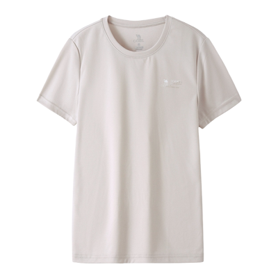 骆驼户外速干短袖女圆领T恤