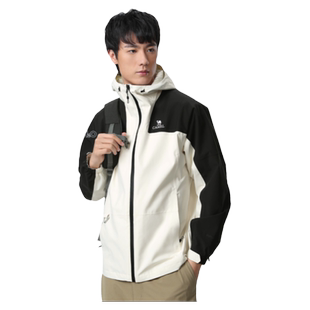 [云川]骆驼户外山系冲锋衣女拼色2025年秋冬防风防水旅行服外套男