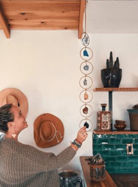 跨境爆款Raw Crysta Gemstone Wall Decor原水晶墙饰饰品