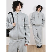 休闲百搭卫裤 一衬YICHEN 加厚开衫 卫衣套装 腊肠狗系列 春秋开衫