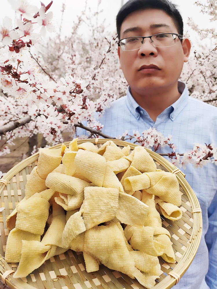 千张干豆腐皮商用 油炸千张结 220克炖卤火锅烧饼食材新日期素鸡