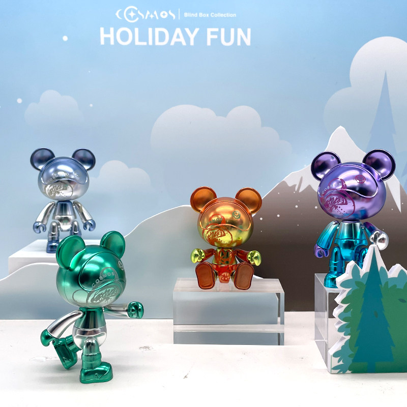 星际熊自定义速写车载摆件可爱公仔男女礼物桌面网红手办潮玩盲盒