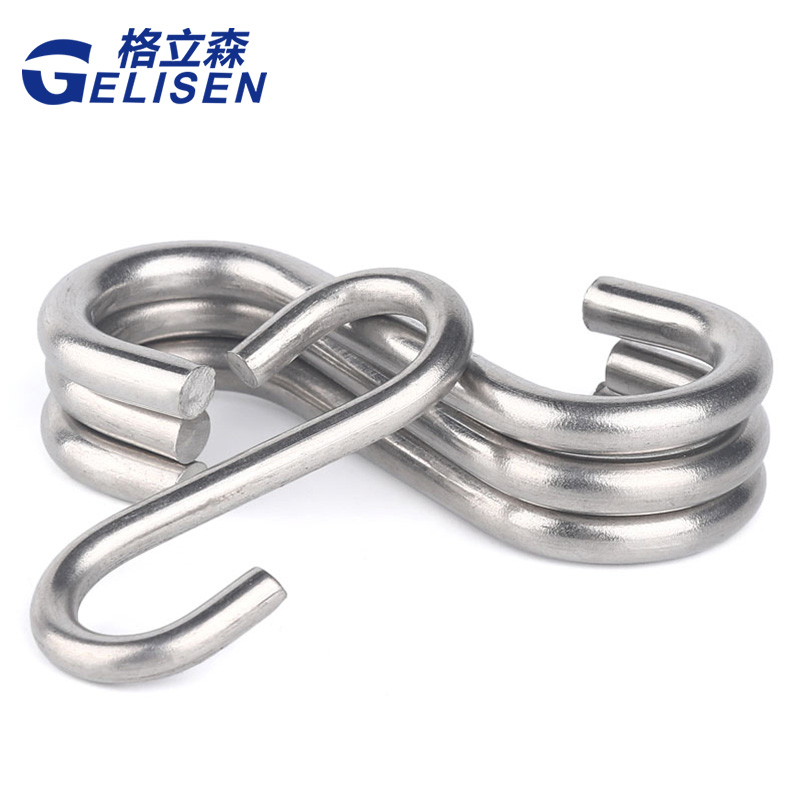 304不锈钢置物架挂钩宿舍厨房