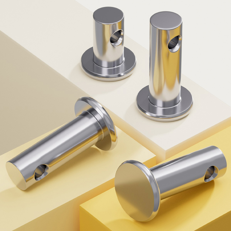 304平头带孔销插销钉定位销子