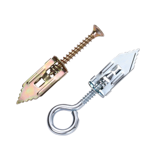 打入式石膏板膨胀螺丝免打孔飞机膨胀螺丝钉专用自攻胀丝螺丝管