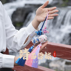 广西壮族靖西特产手工艺品非遗壮锦绣球礼品中国结汽车挂件伴手礼