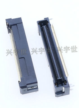 FX23-100S-0.5SH 卧贴侧插100pin母座连接器全新原装供应