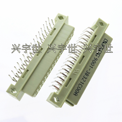 9001-38321C00A 弯母32pin双排2.54，欧式插座