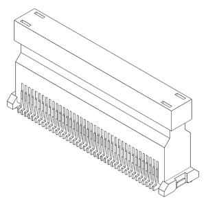 IMSA-9860B-80Y916 板对板公座连接器80pin0.8mm间距全新原装现货