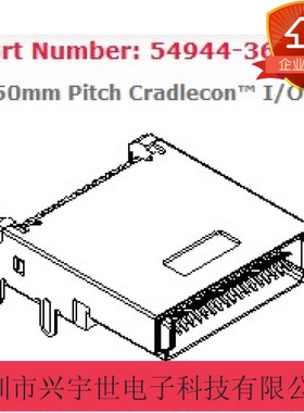 54944-3673 549443673 原装进口品牌连接器 莫莱克斯molex连接器