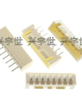 SMW250-08 2.5mm间距8pin单排针座连接器原装现货供应