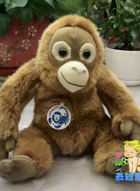 国家地理LESCO仿真动物丛林狒狒可爱猴子孩子礼物