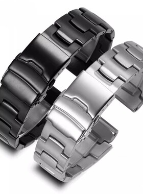 适配卡西欧PRW-2000T/2500/3500/5000/5100钢带PROTREK手表带