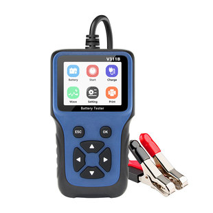 V311B Portable 12v Car Battery Tester Charger 电瓶检测仪