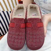 加绒加厚保暖女士棉鞋 软底舒适勃肯鞋 新款 2024女冬季 老北京布鞋
