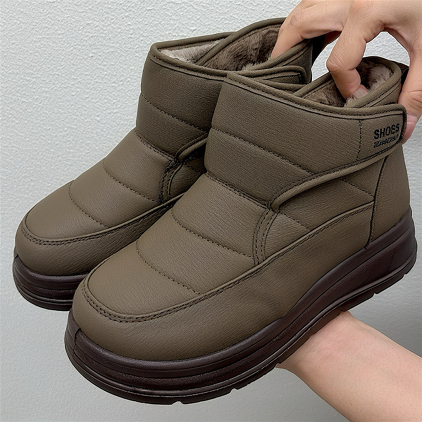保暖棉鞋毛毛鞋休闲鞋