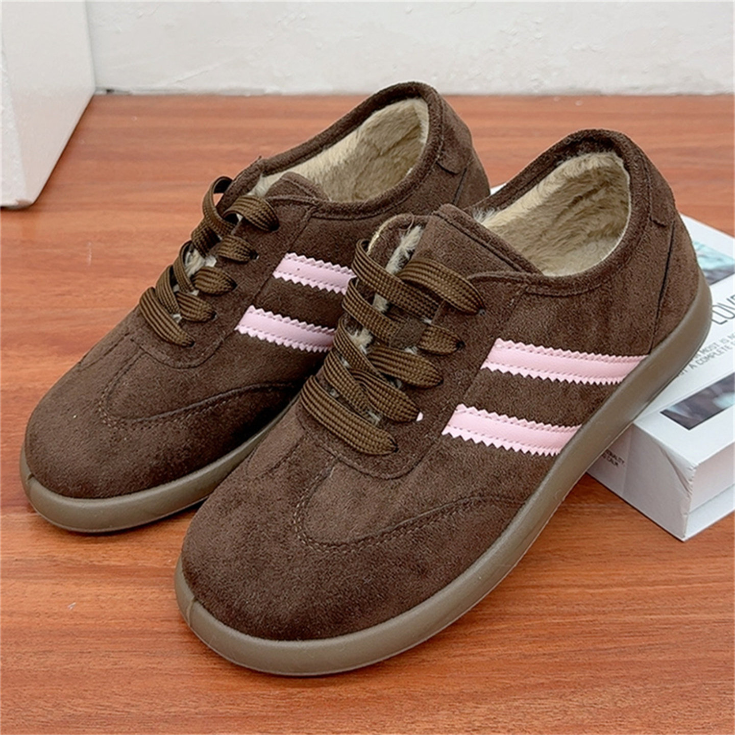 冬季新款时尚洋气德训女鞋加绒加厚保暖休闲棉鞋轻便老北京布鞋,女鞋,棉鞋,淘宝优惠券,粉丝福利购,淘宝优惠卷