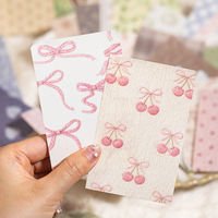 Flower-like Paper Language material: This lightweight paper is tear-off and features retro patterns. It is a diy background decoration base paper for handbooks thumbnail 8