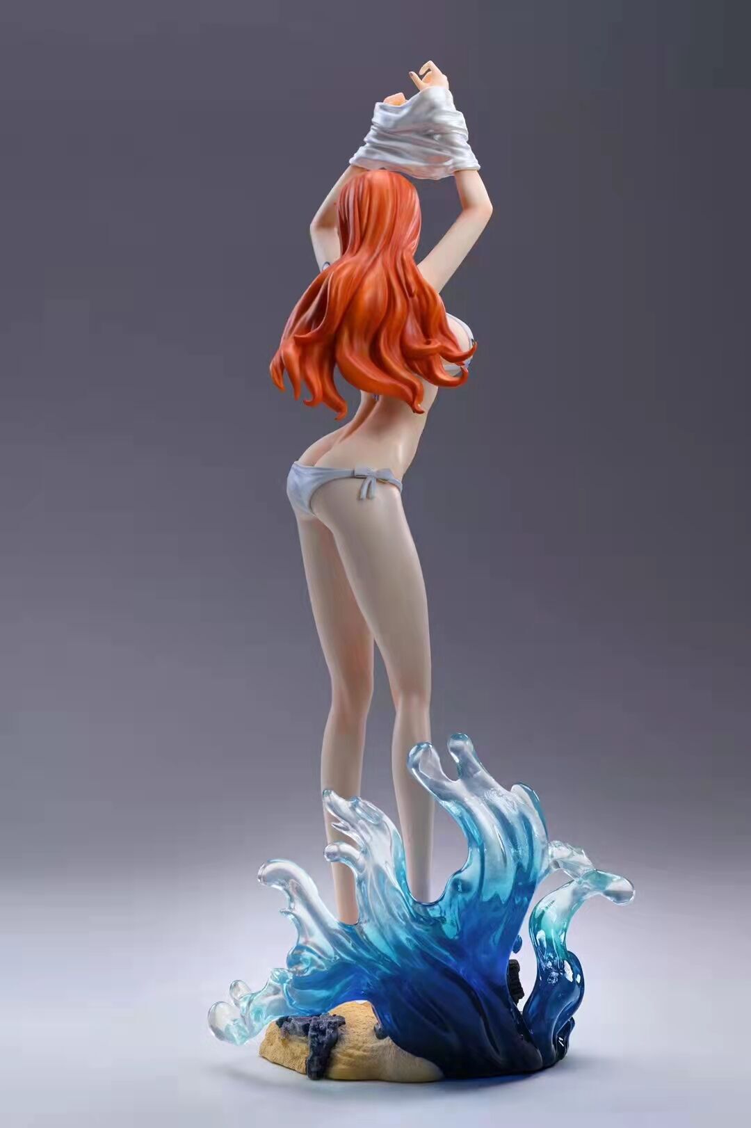 海贼王 美少女 gk 泳装 娜美 小姐姐 水着 模型 场景 盒装手办