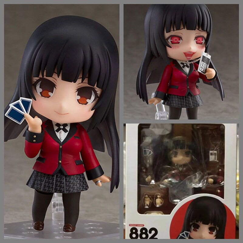 狂赌之渊 882# 蛇喰梦子 q版粘土人 可动换脸 公仔 摆件 盒装手办