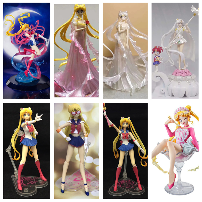 美少女战士 婚纱水冰月 月野兔冥王星水王星月亮公主公主限定手办