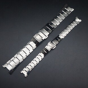 carty通用手表钨钢手表带配件蝴蝶扣 表链 表带 凹口 女 男 22mm