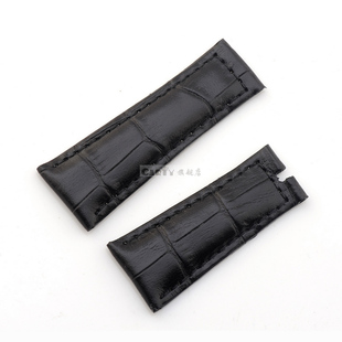Carty真皮牛皮表带 代用劳力士Daytona迪通拿 手表配件20mm 皮带