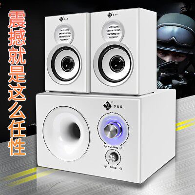 电脑音响台式笔记本手机无线蓝牙音箱超重低音炮家用多媒体小影响