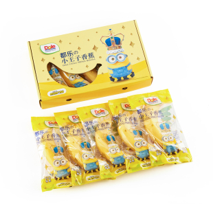 新鲜水果萌萌蕉 Dole都乐小王子进口香蕉独立礼盒装 盒 马超市代购