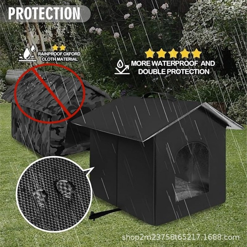 户外加厚保温猫窝亚马逊户外防水防寒可拆洗牛津布猫别墅跨境,宠物/宠物食品及用品,猫笼子/猫别墅,淘宝优惠券,粉丝福利购,淘宝优惠卷