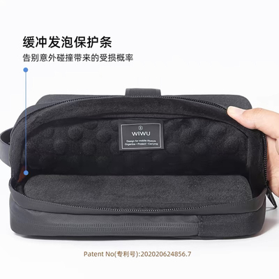 wiwu 2025新款M4Air13寸电脑包iPad Pro平板收纳包air6手提包15.4防摔Macbook16pro14寸内胆包15.6保护套商务
