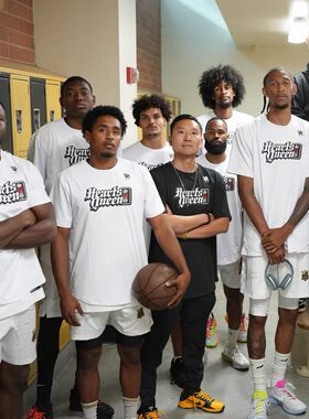 UHBALLER联名德鲁联赛HeartsQueen球员版GI限定运动t恤美式投篮服