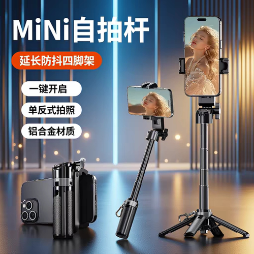 FUNSANP逗映P30MINI便携自拍杆