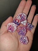 鱼骰人跑团dnd奥术骰子法师树脂骰子炼金术师跑团trpg龙与地下城