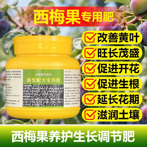 西梅果树专用肥料盆栽小苗旺长生根促发新芽长新叶营养液叶面肥料