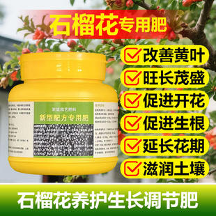 石榴树专用肥肥料花盆栽盆景专用土喷剂营养液发芽挂果长叶面肥料