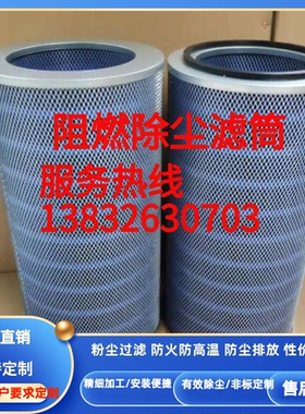 定制供应雷射切割机唐纳森椭圆防火花P191920耐阻燃蓝色除尘滤芯