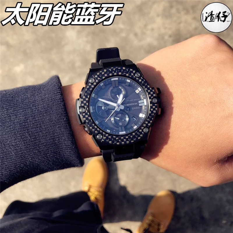 CASIO¿¨Î÷Å·G-SHOCK¹âÄÜÀ¶ÑÀG-STEELÊÖ±íGST-B100/B100X/B100D-1A