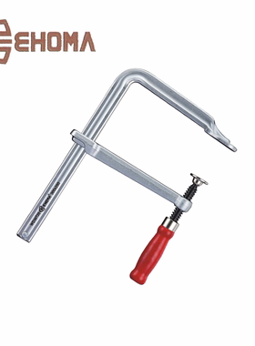 台湾正品EHOMA爱赫玛F型夹钳夹具快速夹木柄型G12C/SG40C/WD40T25