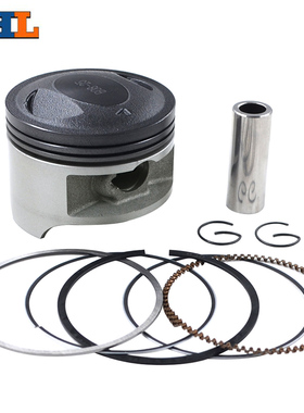 AHL适配铃木DR200 VANVAN200 铃木小眼200活塞 活塞环 高品质