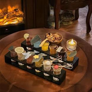 子弹杯白酒杯 酒吧酒杯 吞杯烈酒杯一口杯b52鸡尾酒杯架shot杯套装