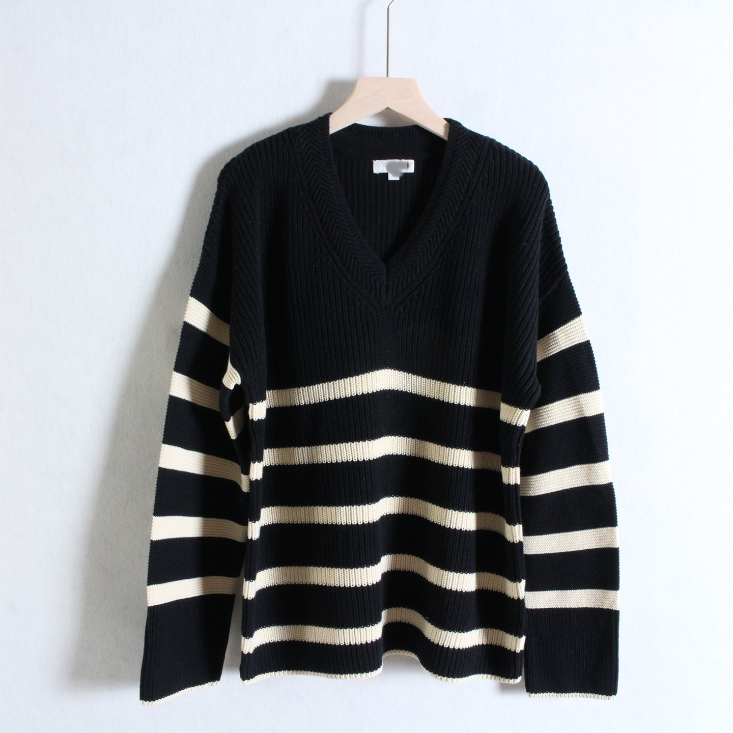 外贸德国单CLA*NA莼棉套头毛衣