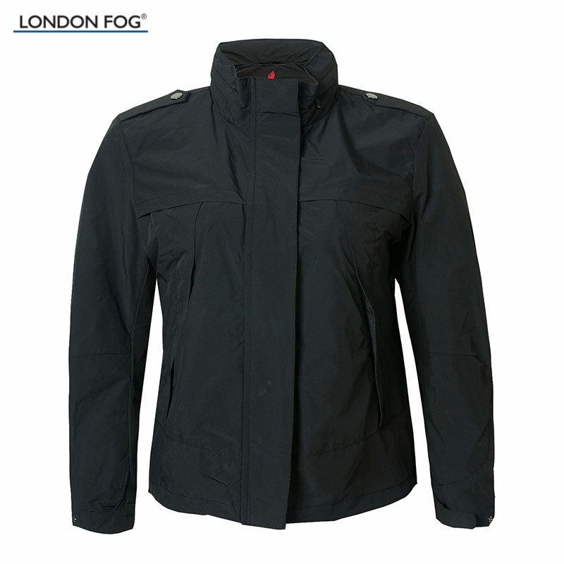 LONDON FOG/Â×¶ØÎíÅ®×°ÉÌÎñÐÝÏд¿É«ºÏÉí¶ÌÍâÌ× LW14WY601